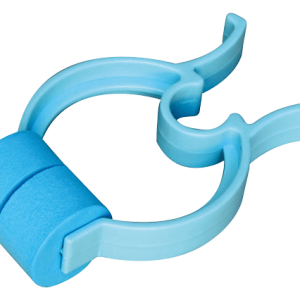 plastic and foam nose clip